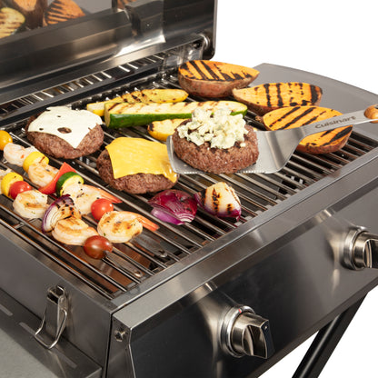 CHEF'S STYLE ROLL-AWAY GAS GRILL